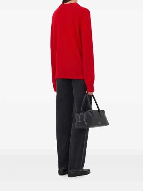 LouLou de Saison drop shoulder ribbed sweater - Red