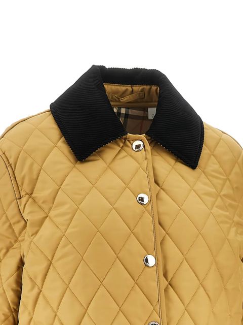 Burberry quilted-pattern jacket - Yellow - zdjęcie produktu nr 2