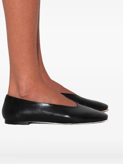 Aeyde Kirsten leather flat - Black - zdjęcie produktu nr 2