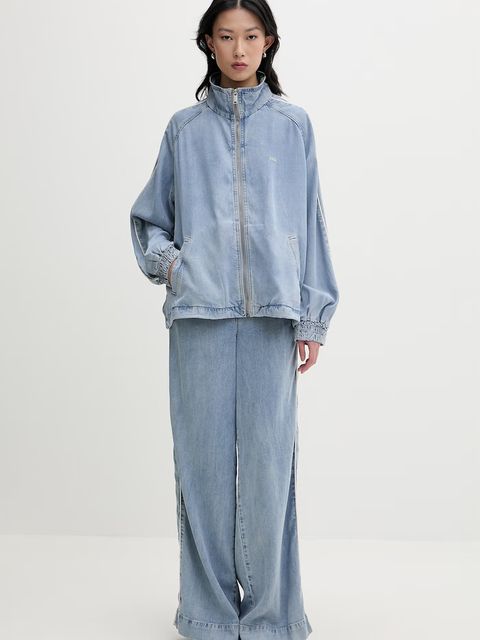 Gestuz kurtka jeansowa damska z lyocellu - zdjęcie produktu nr 1