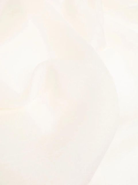 Max Mara Curvone scarf - White - zdjęcie produktu nr 2