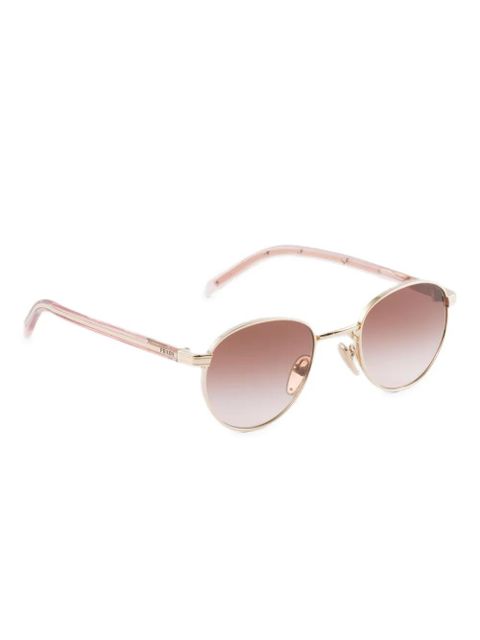 Prada Eyewear logo-engraved sunglasses - Gold