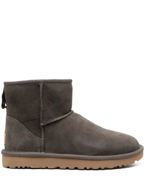 UGG Classic Mini II shearling ankle boots - Grey - zdjęcie produktu nr 1