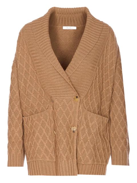 Max Mara Mirca double-breasted cardigan - Brown - zdjęcie produktu nr 1