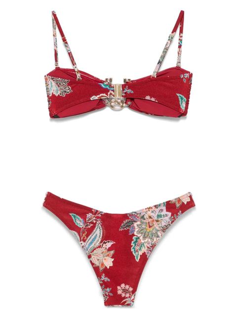 ZIMMERMANN Rhiannon Knot bikini set - Red