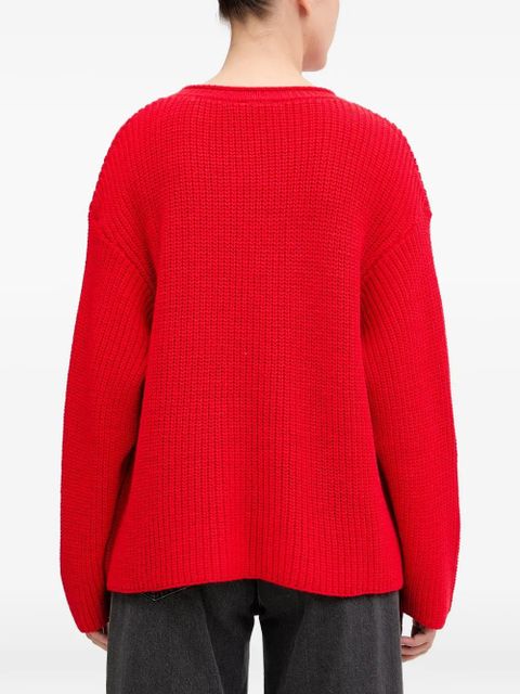 American Vintage Crashway crew-neck knitwear - Red