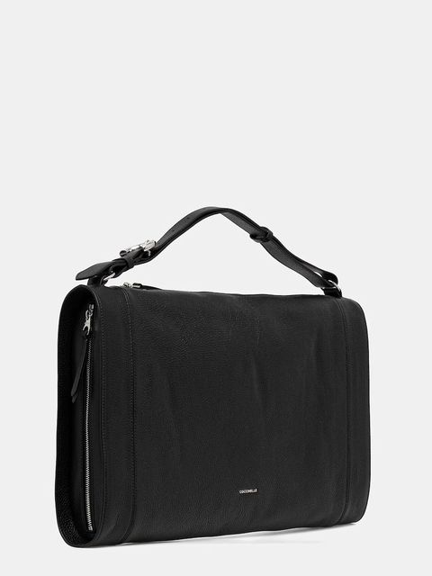 Coccinelle torebka skórzana ELINOR kolor czarny E1.TL5.12.01.01 - zdjęcie produktu nr 2