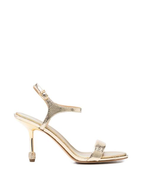 Michael Kors Ivy crystal-embellished sandals - Gold - zdjęcie produktu nr 1