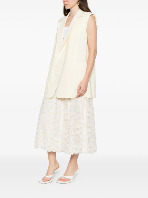 Sportmax Spxmaggio oversized gilet - Neutrals - zdjęcie produktu nr 2