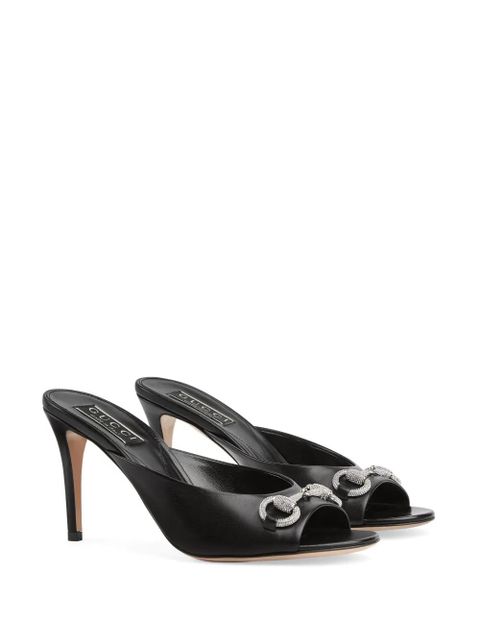 Gucci 90mm Horsebit sandals - Black - zdjęcie produktu nr 2