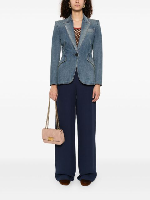 Valentino Garavani crepe trousers - Blue