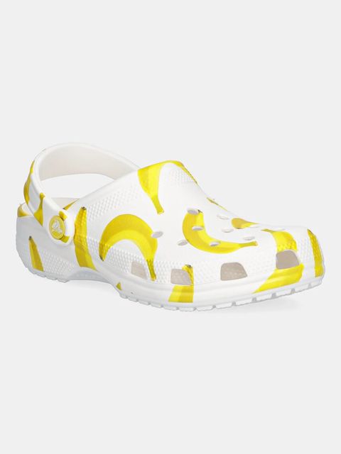 Crocs klapki Classic Fresh Fruits Clog damskie kolor biały 211008 - zdjęcie produktu nr 1