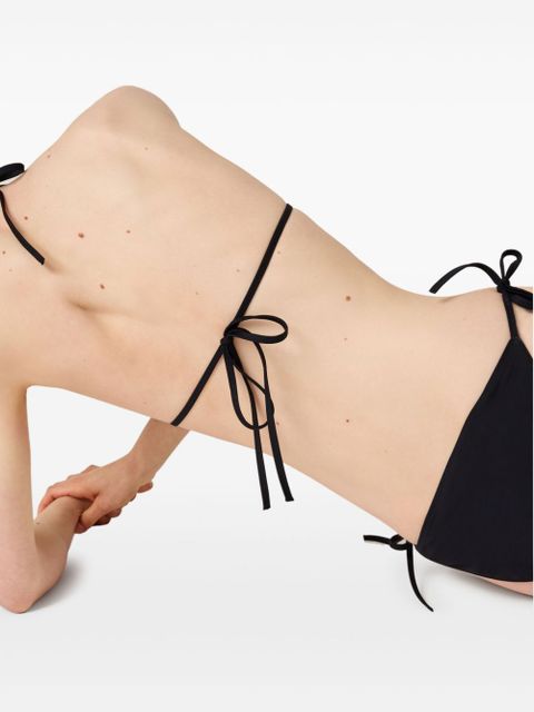 Miu Miu jersey bikini bottoms - Black