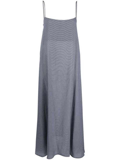 TOTEME flared maxi-dress - Blue - zdjęcie produktu nr 1