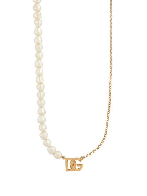 Dolce & Gabbana DG-logo chain-link necklace - Gold - zdjęcie produktu nr 1
