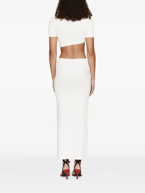 Christopher Esber maparadita skirt - White