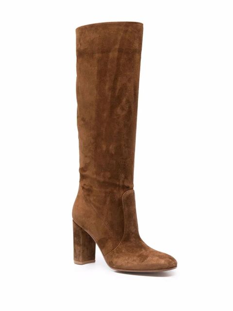 Gianvito Rossi Glen 85mm knee-length boots - Brown