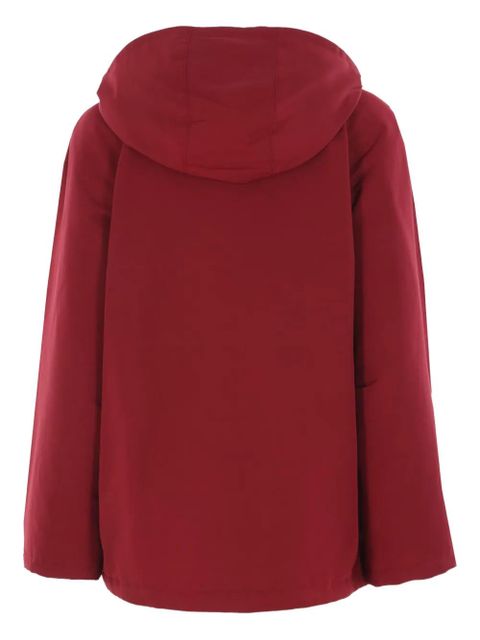Gucci hooded logo jacket - Red