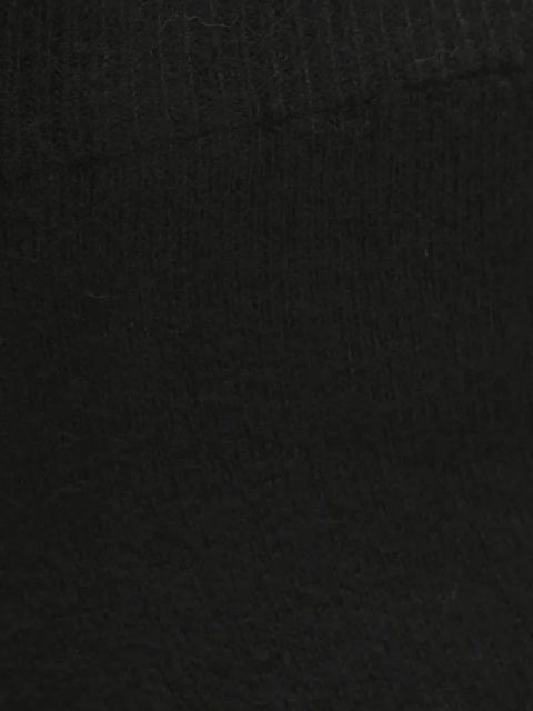 Answear.LAB spodnie z wełną kolor czarny proste high waist