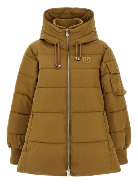 PINKO Crusca quilted padded jacket - Brown - zdjęcie produktu nr 1