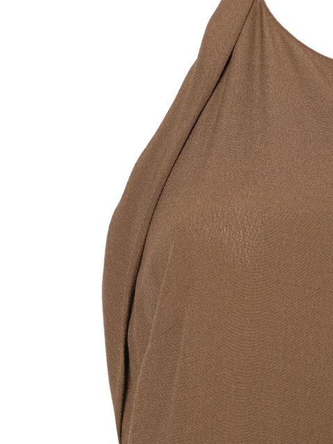 Blumarine halterneck maxi dress - Brown