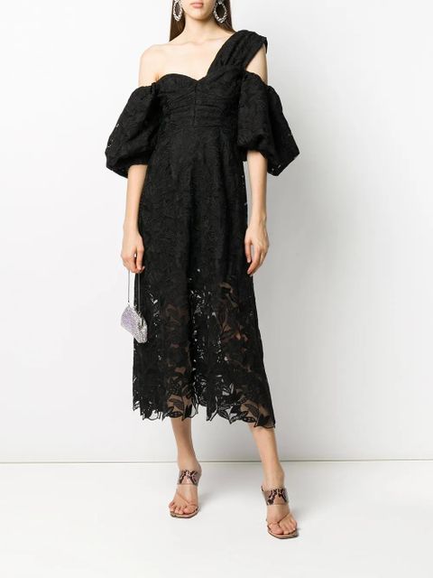 Self-Portrait off-the-shoulder dress - Black - zdjęcie produktu nr 2