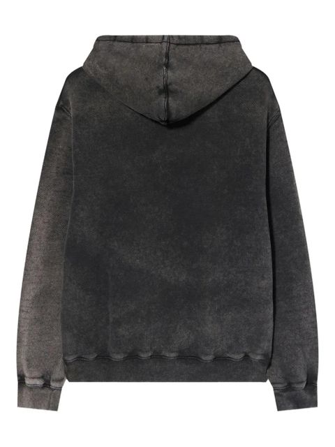 Off-White graphic-print hoodie - Grey - zdjęcie produktu nr 2