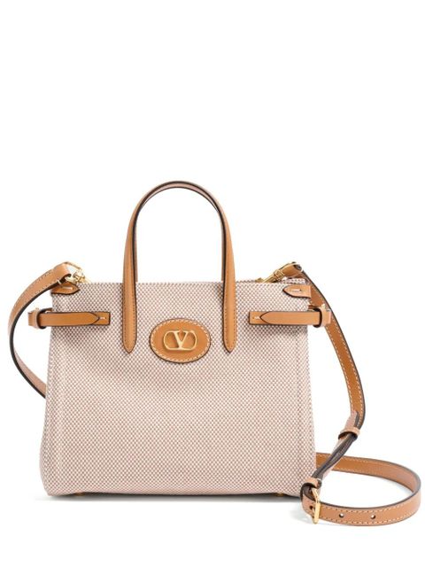 Valentino Garavani small Antibes tote bag - Neutrals