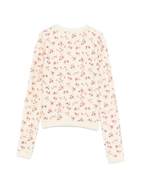 Magda Butrym floral cardigan - Neutrals - zdjęcie produktu nr 2