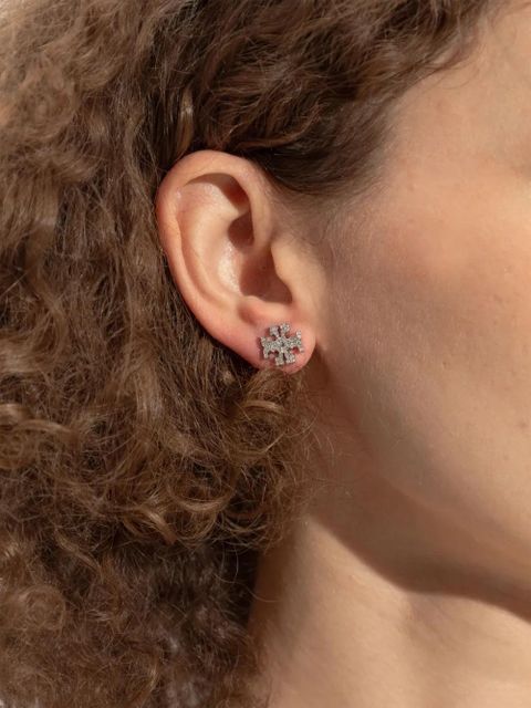 Tory Burch Kira earrings - Silver - zdjęcie produktu nr 2