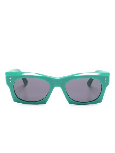 Marni Eyewear Edku oval-frame sunglasses - Green - zdjęcie produktu nr 1
