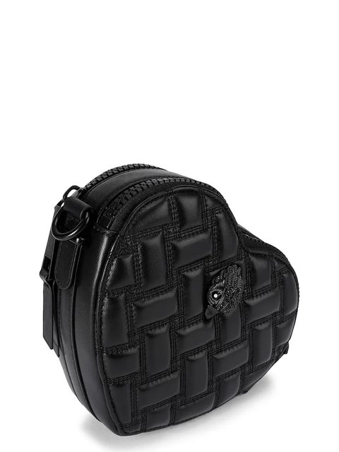 Kurt Geiger London torebka skórzana Kensington kolor czarny 5391100109