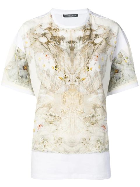 Alexander McQueen Ophelia print T-shirt - White - zdjęcie produktu nr 1