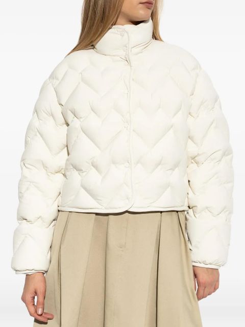 Moncler Senevee quilted puffer jacket - White