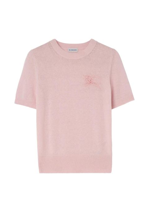 Burberry EKD wool cotton top - Pink - zdjęcie produktu nr 1