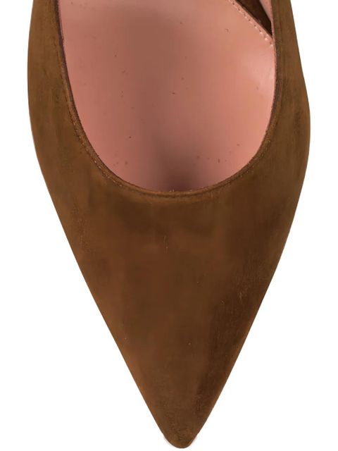 Gianvito Rossi Piper suede pumps - Brown