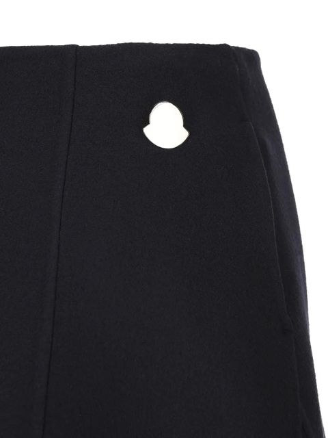 Moncler x Jil Sander midi flared skirt - Blue