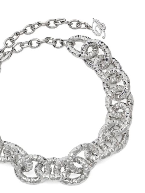 Blumarine chain-link necklace - Silver
