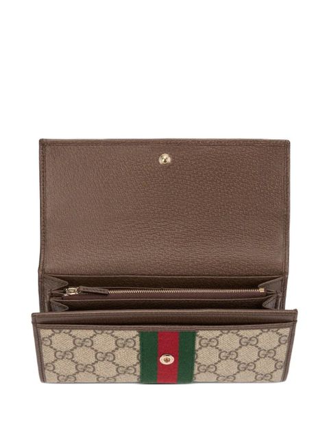 Gucci Ophidia wallet - Neutrals