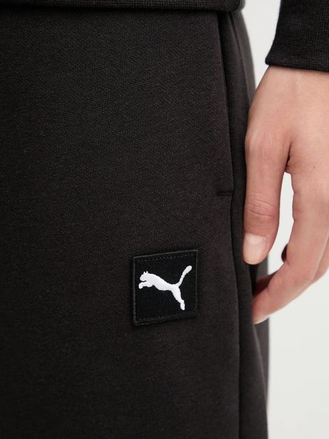 Puma dres damski kolor czarny 689346