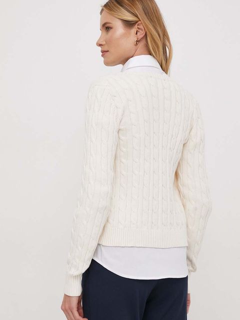 Lauren Ralph Lauren sweter bawełniany - zdjęcie produktu nr 2