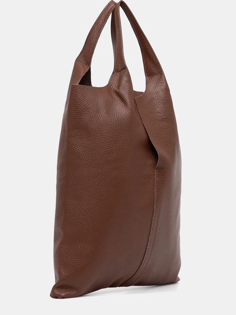 Answear.LAB torebka skórzana kolor brązowy - zdjęcie produktu nr 2