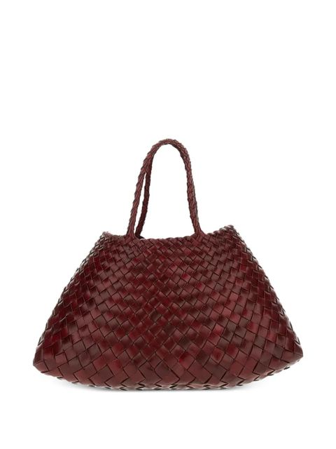 DRAGON DIFFUSION Santa Croce leather tote bag - Red - zdjęcie produktu nr 2