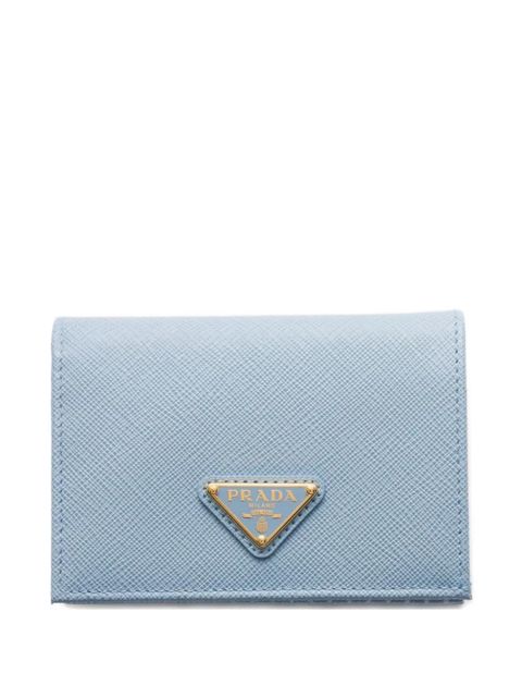 Prada small Saffiano leather wallet - Blue - zdjęcie produktu nr 1