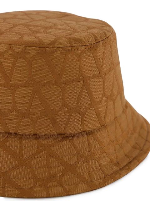 Valentino Garavani VLogo bucket hat - Brown