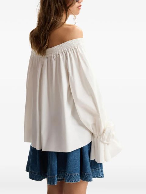 Essentiel Antwerp rosette-embellished blouse - White