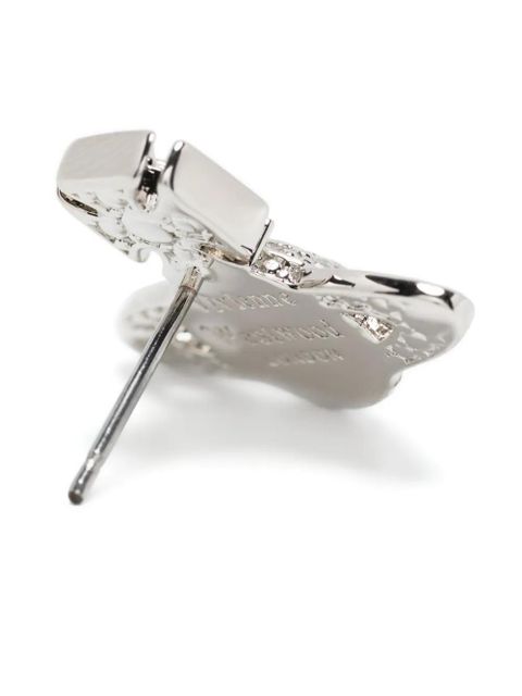 Vivienne Westwood Orb crystal-embellished stud earrings - Silver