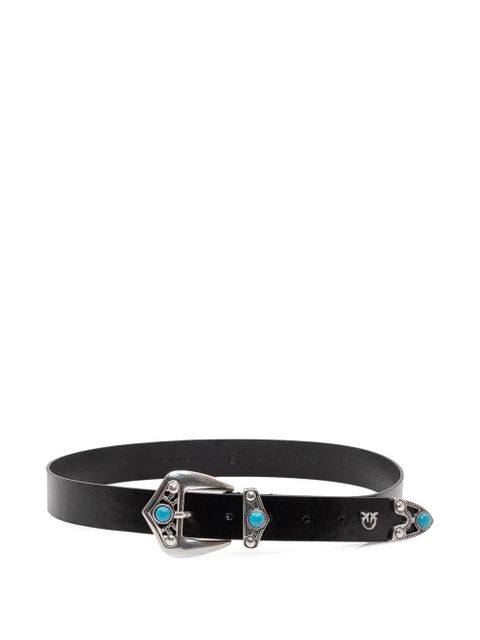 PINKO buckle belt - Black - zdjęcie produktu nr 1