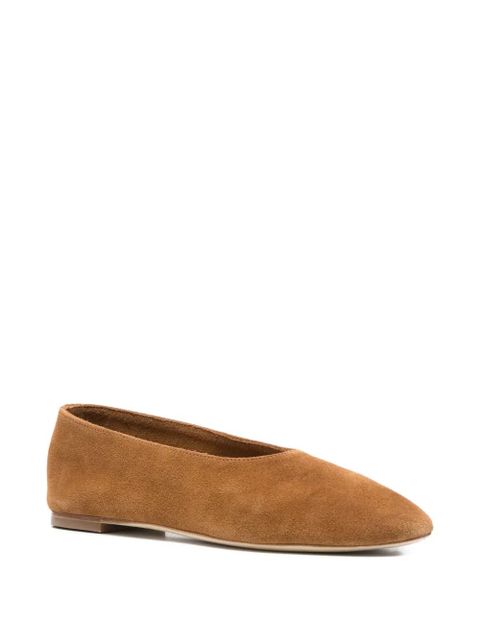 STAUD suede ballet flats - Brown