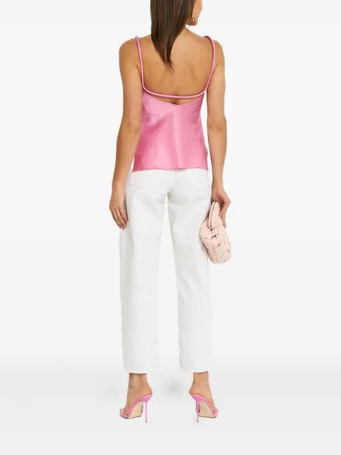 Nanushka Neza satin top - Pink - zdjęcie produktu nr 2